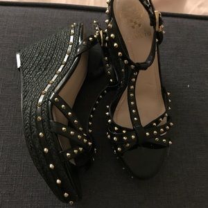 Vince camuto studded wedges